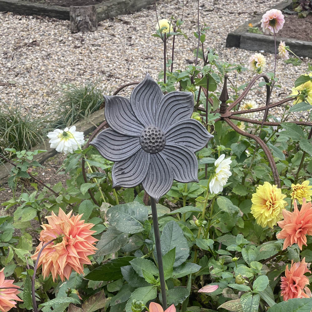 Floral Garden Stake Ornament – Sunflower 2 5061098720350